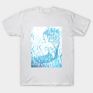 Underwater Mermaid 14 T-Shirt